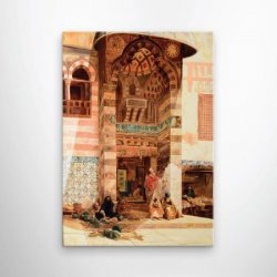 لوحة فنية لجامع من العصر القديم  